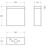 Чаша безободкового унитаза BELBAGNO LUCE-TOR BB2197CP-TOR/SC