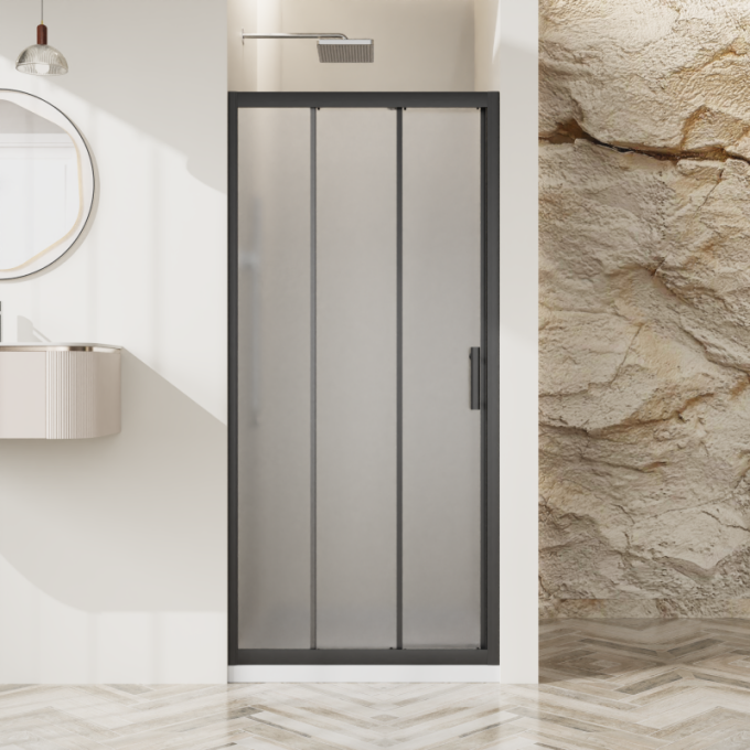 Душевая дверь BELBAGNO UNO-195-BF-3-100-P-NERO